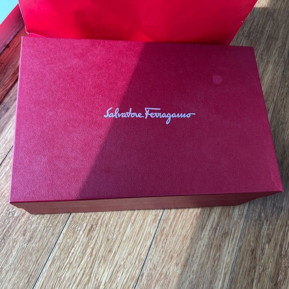 Flannel suede Calf Salvatore Ferragamo high heel shoes - Picture 4 of 4